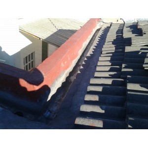 Impermeabilización canal tejado